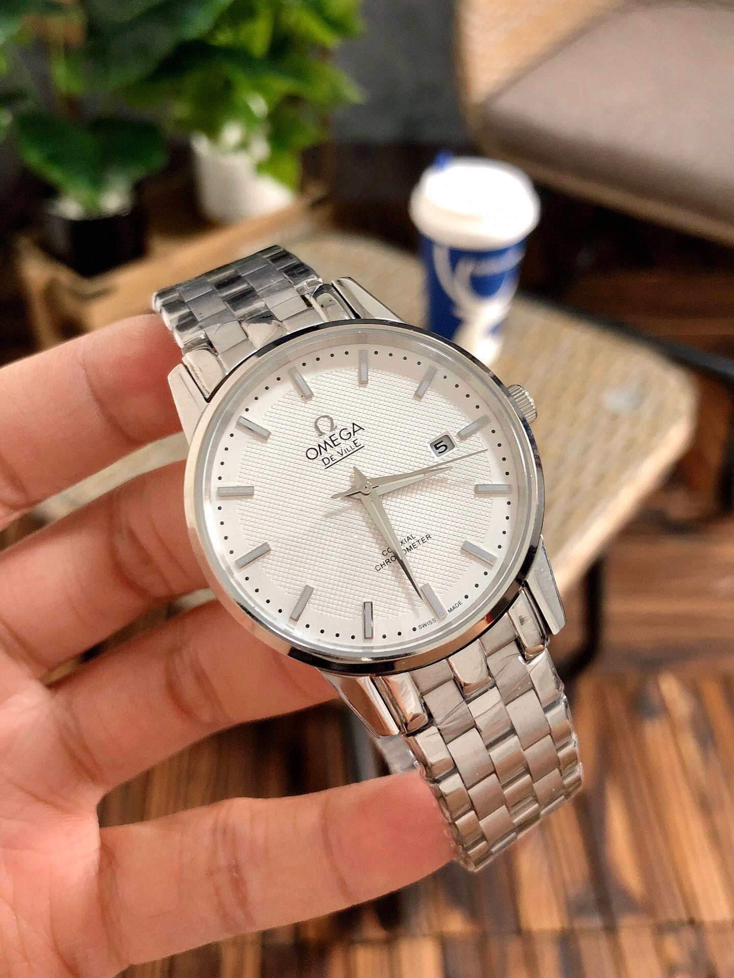 오메가 6컬러 남자 시계