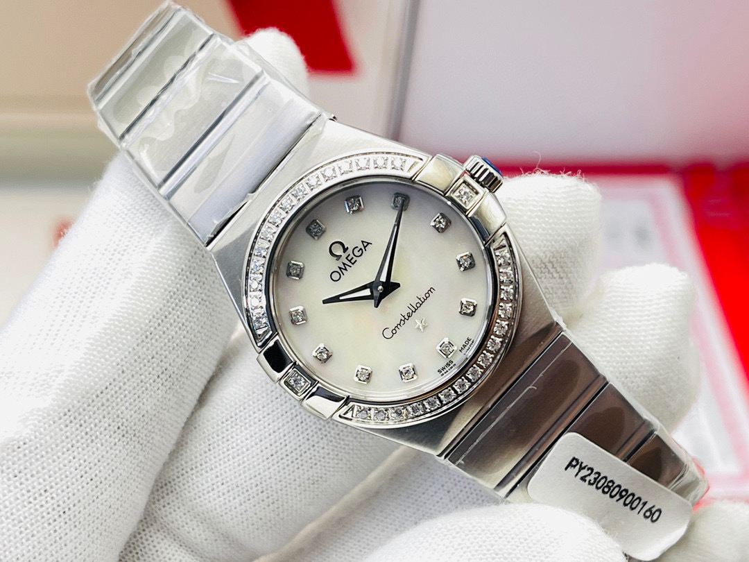 오메가 QTQ공장 미러급 여자 시계