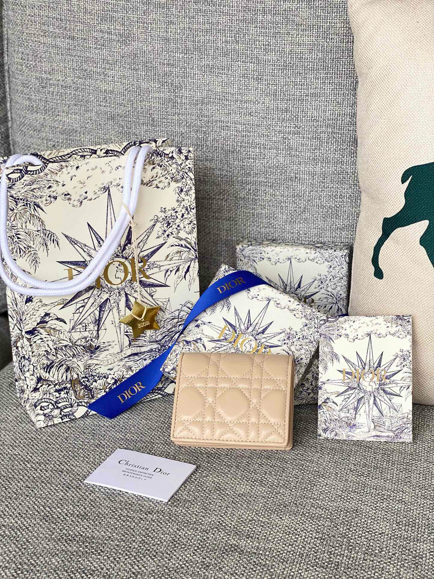 디올 여자 지갑 S01780