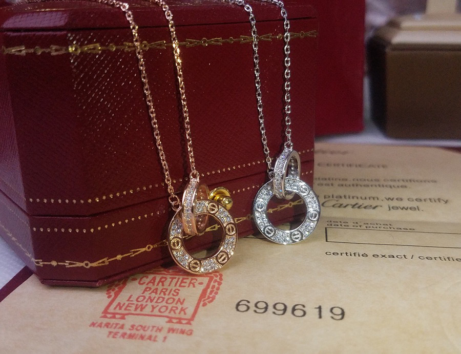 까르띠에 목걸이  2컬러
