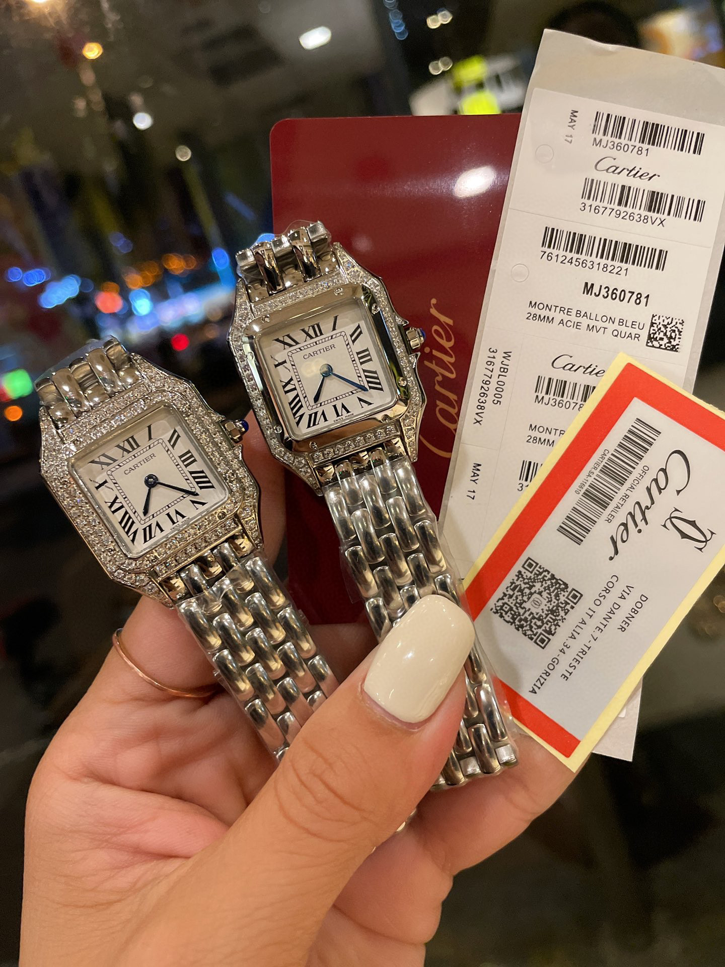 까르띠에 A급 여자 시계 6종류