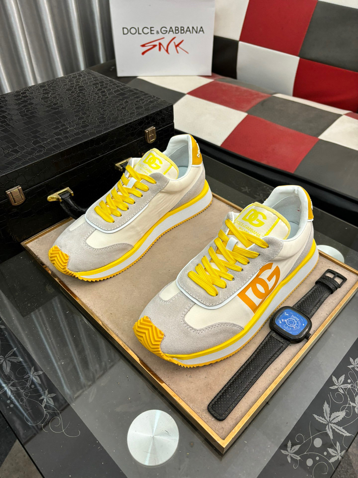 돌체앤가바나 남자 스니커즈 신발 운동화