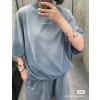 발렌시아가 남녀공용 반팔티