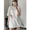 발렌시아가 남녀공용 반팔티