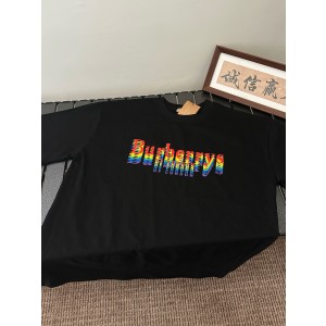 버버리 남자 반팔티