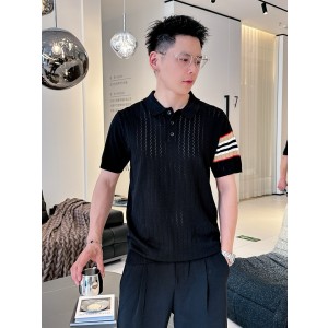 버버리 남자 반팔티