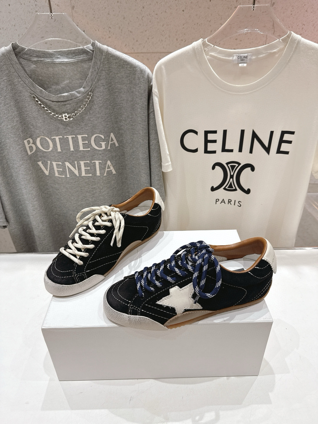 골든구스 3.5cm 남녀공용 스니커즈 신발 운동화