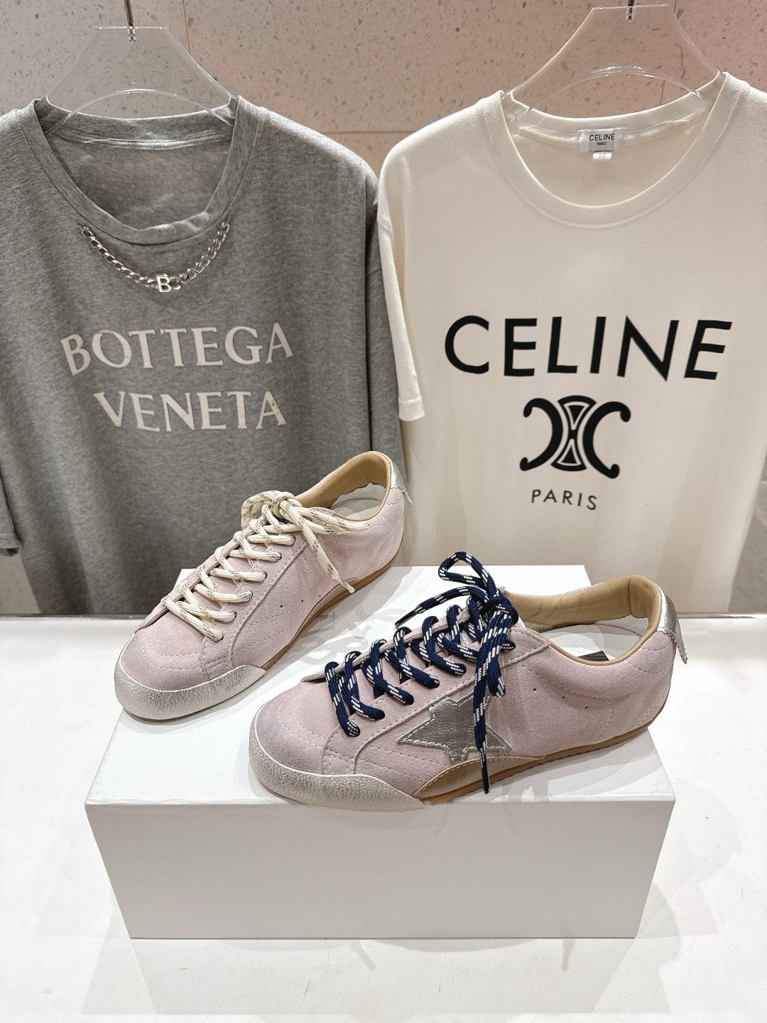 골든구스 3.5cm 남녀공용 스니커즈 신발 운동화