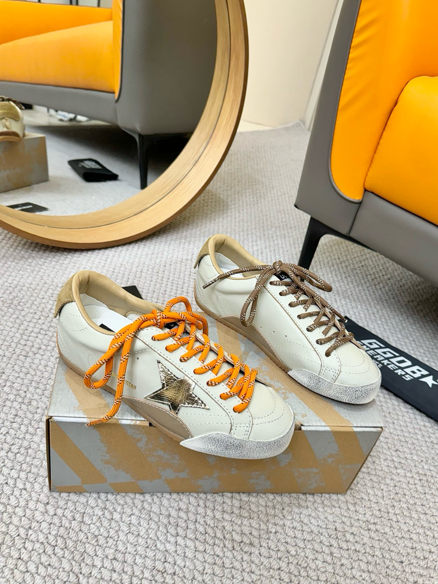 골든구스 남녀공용 스니커즈 신발 운동화