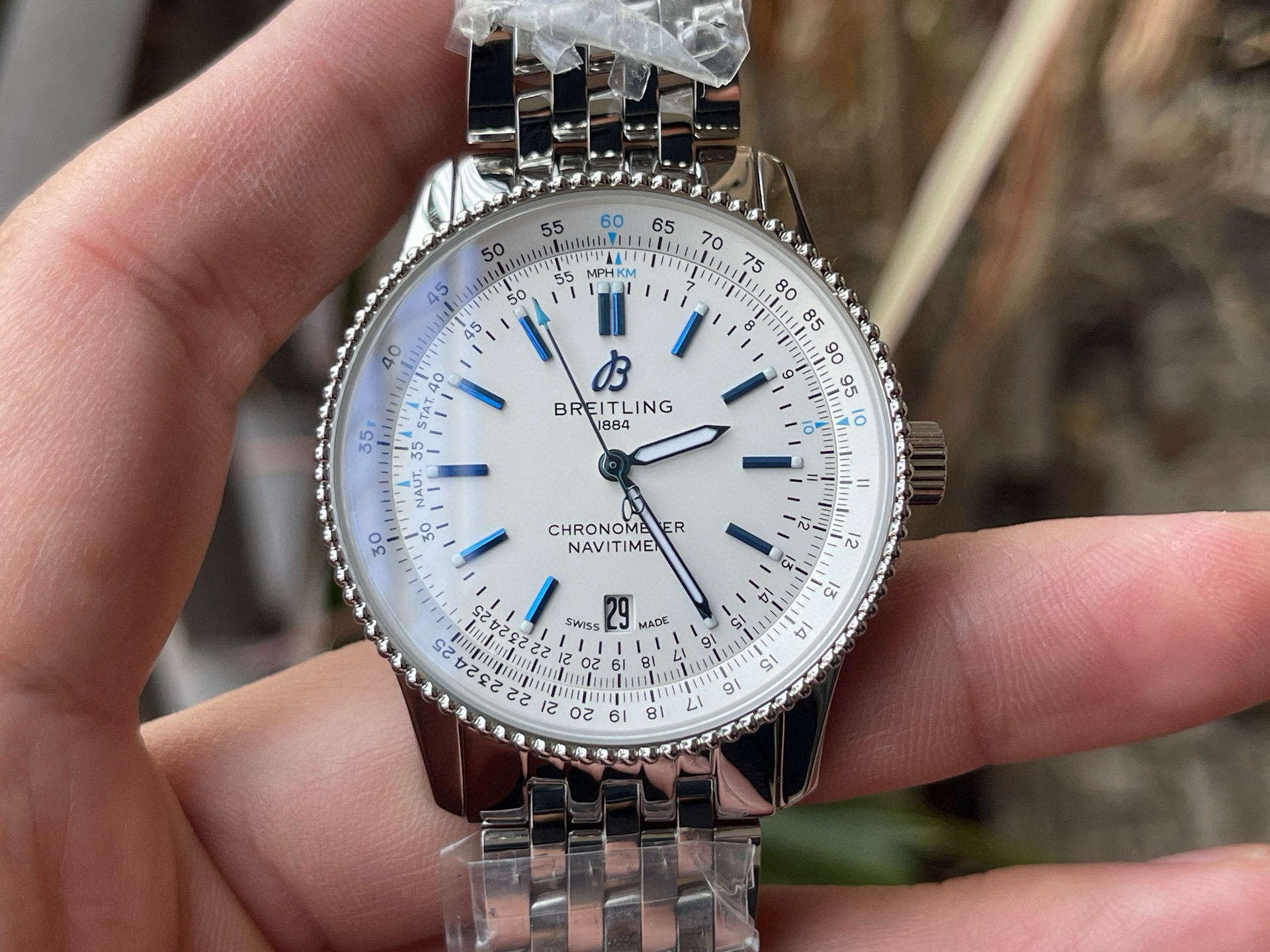 브라이틀링 2824 무브먼트 미러급 남자시계