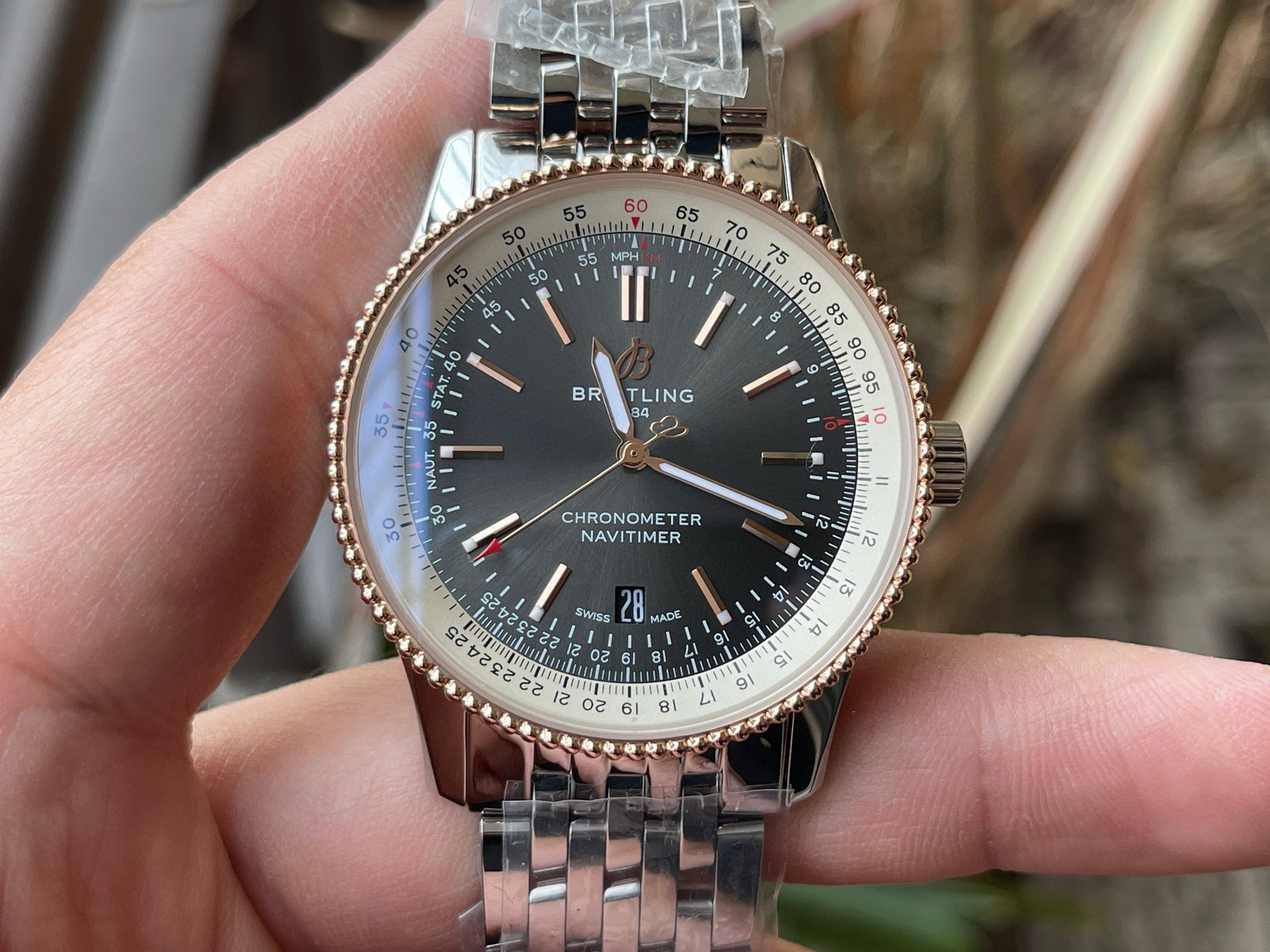 브라이틀링 2824 무브먼트 미러급 남자시계