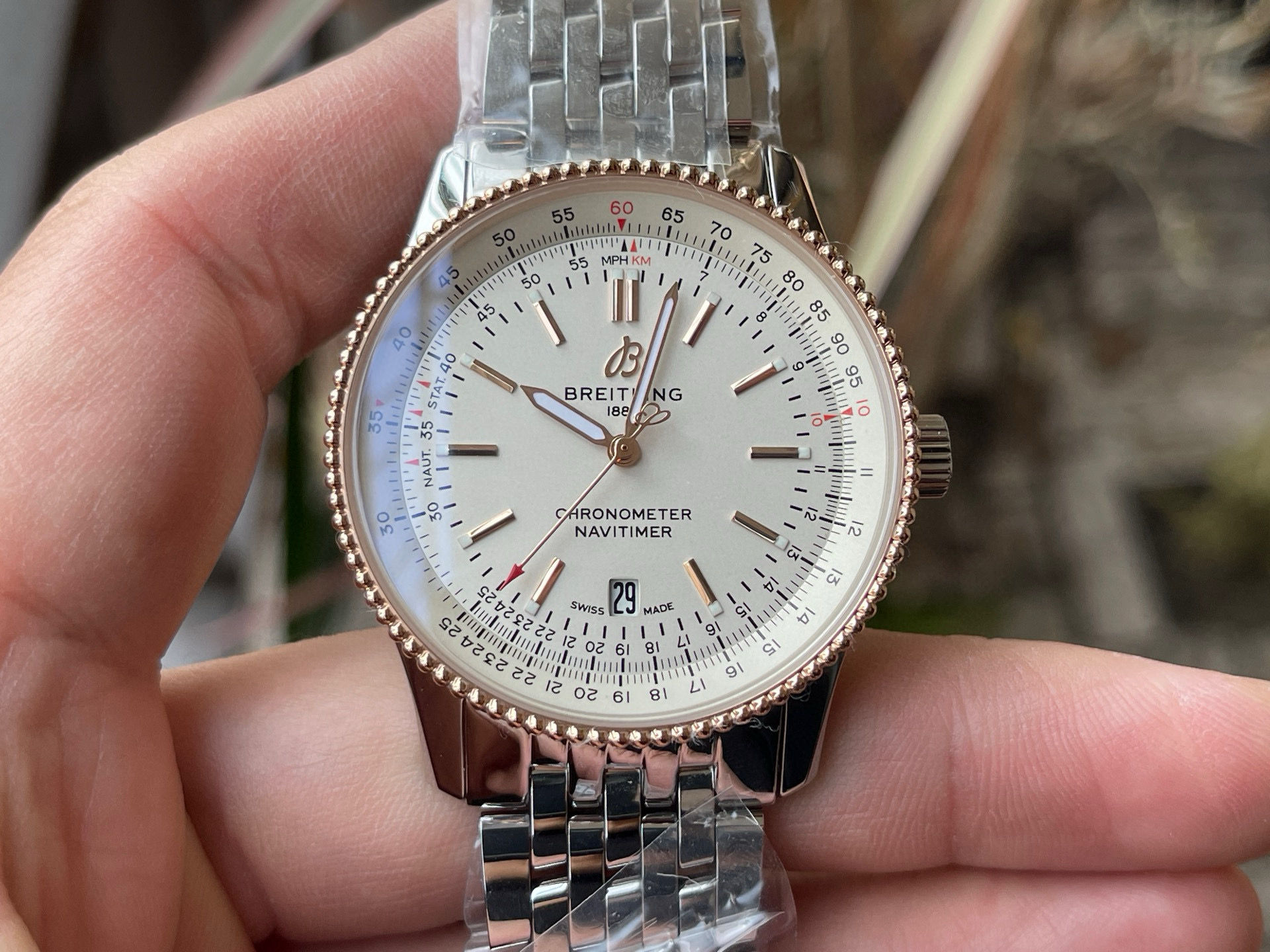 브라이틀링 2824 무브먼트 미러급 남자시계