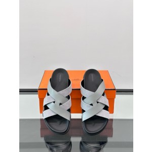 에르메스 남자 슬리퍼