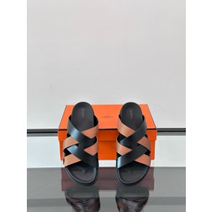 에르메스 남자 슬리퍼