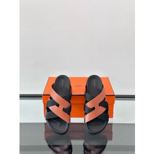 에르메스 남자 슬리퍼