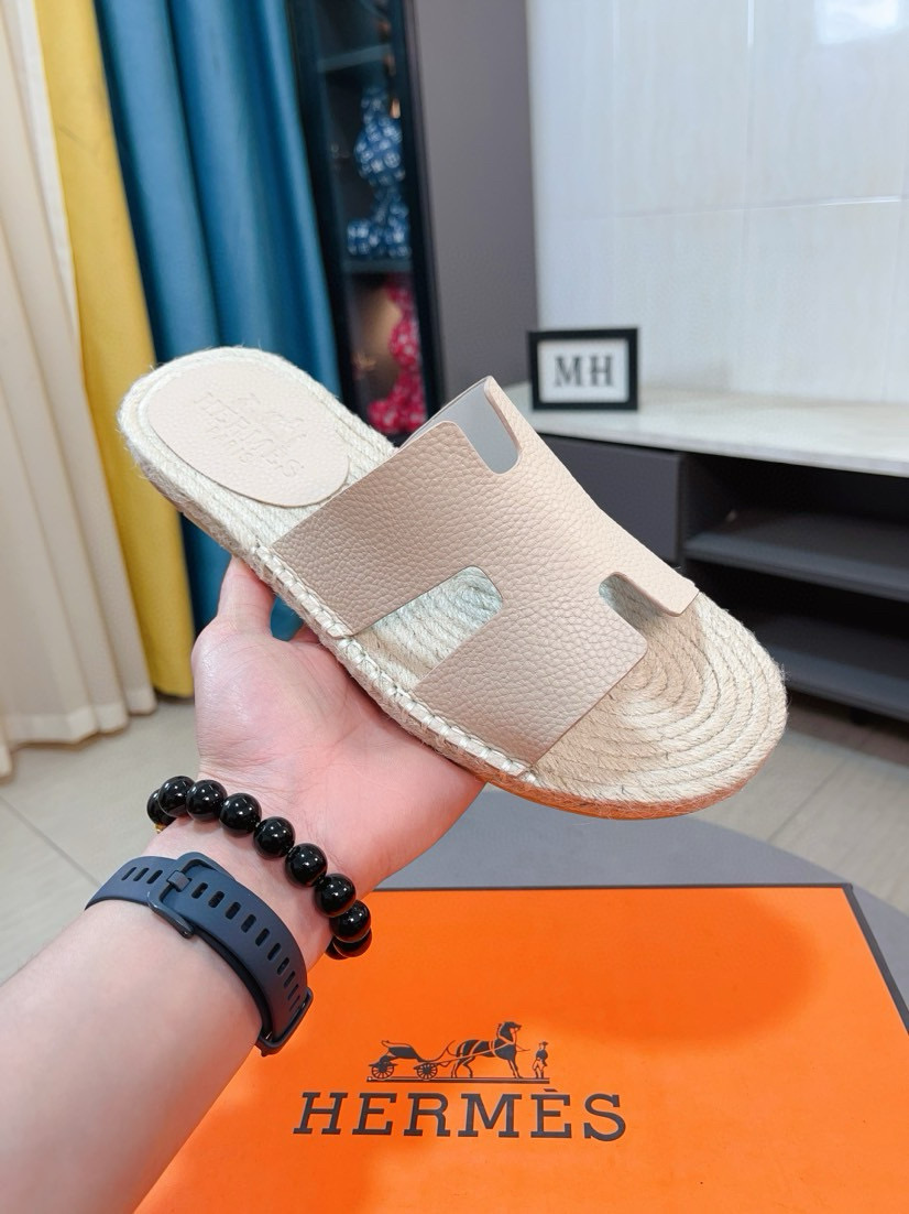 에르메스 남자 슬리퍼