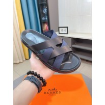 에르메스 남자 슬리퍼