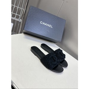 샤넬 여자 슬리퍼