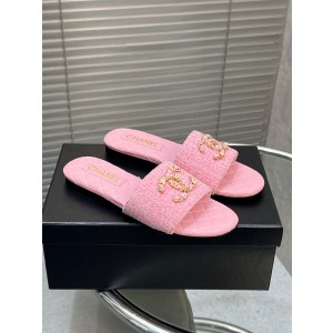 샤넬 여자 슬리퍼