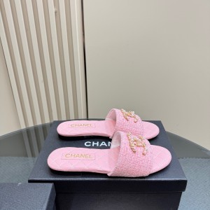 샤넬 여자 슬리퍼