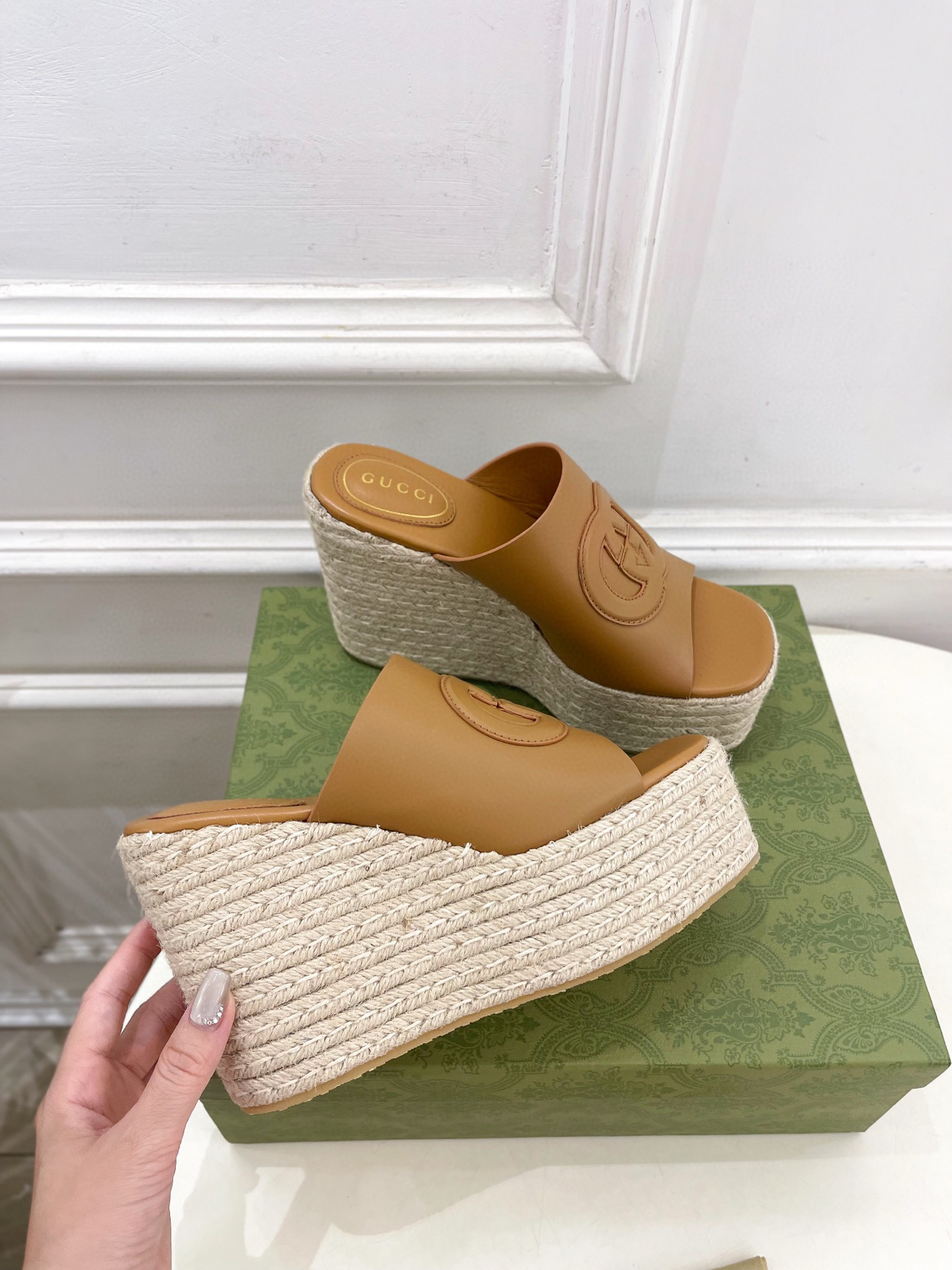 구찌 여자 슬리퍼 11.5cm