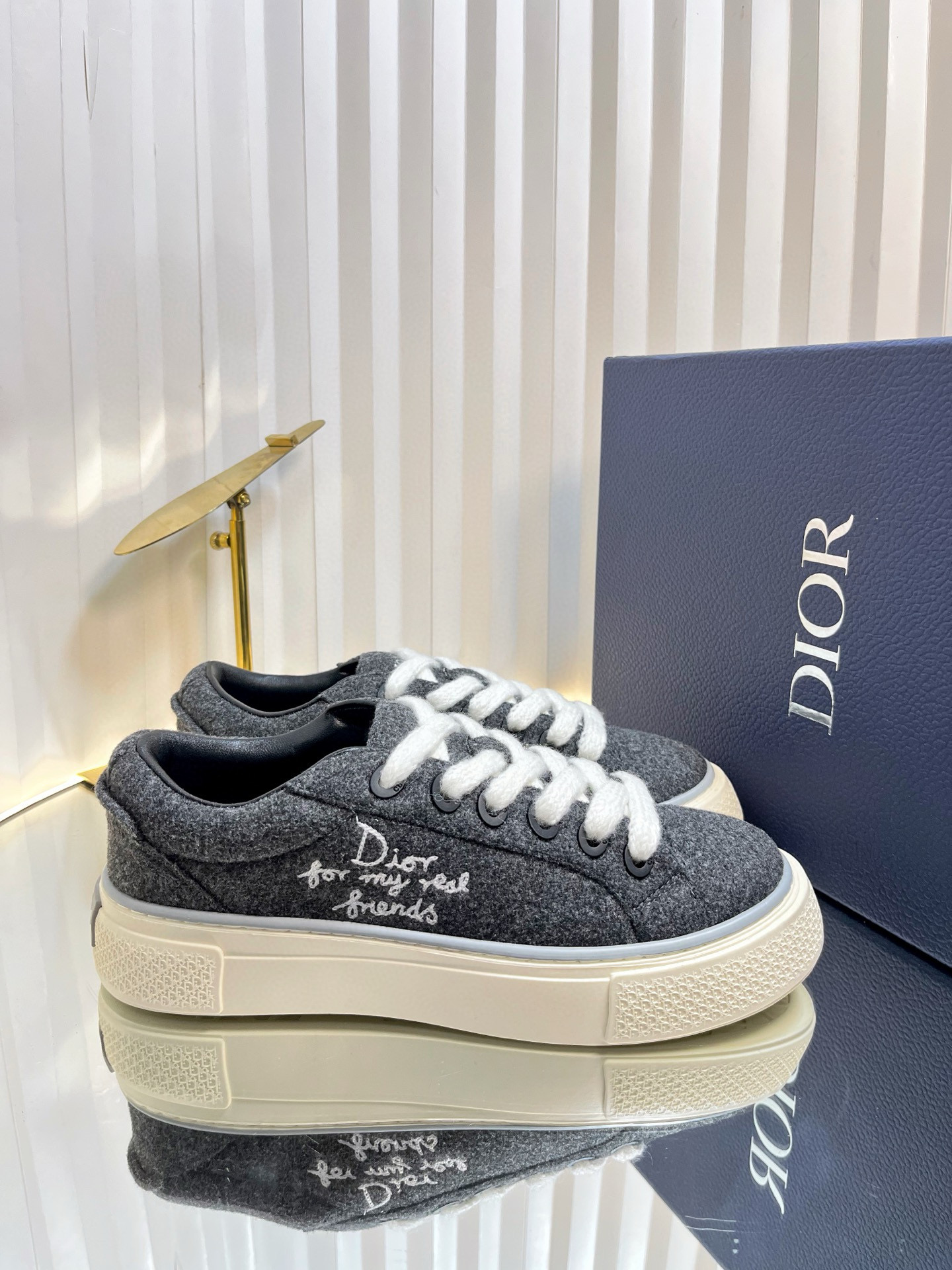 디올 4cm 남녀공용 신발 운동화 스니커즈