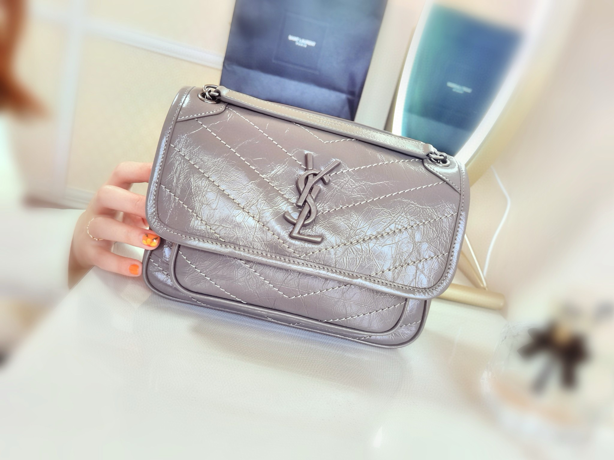 생로랑 633151 22cm 여자가방