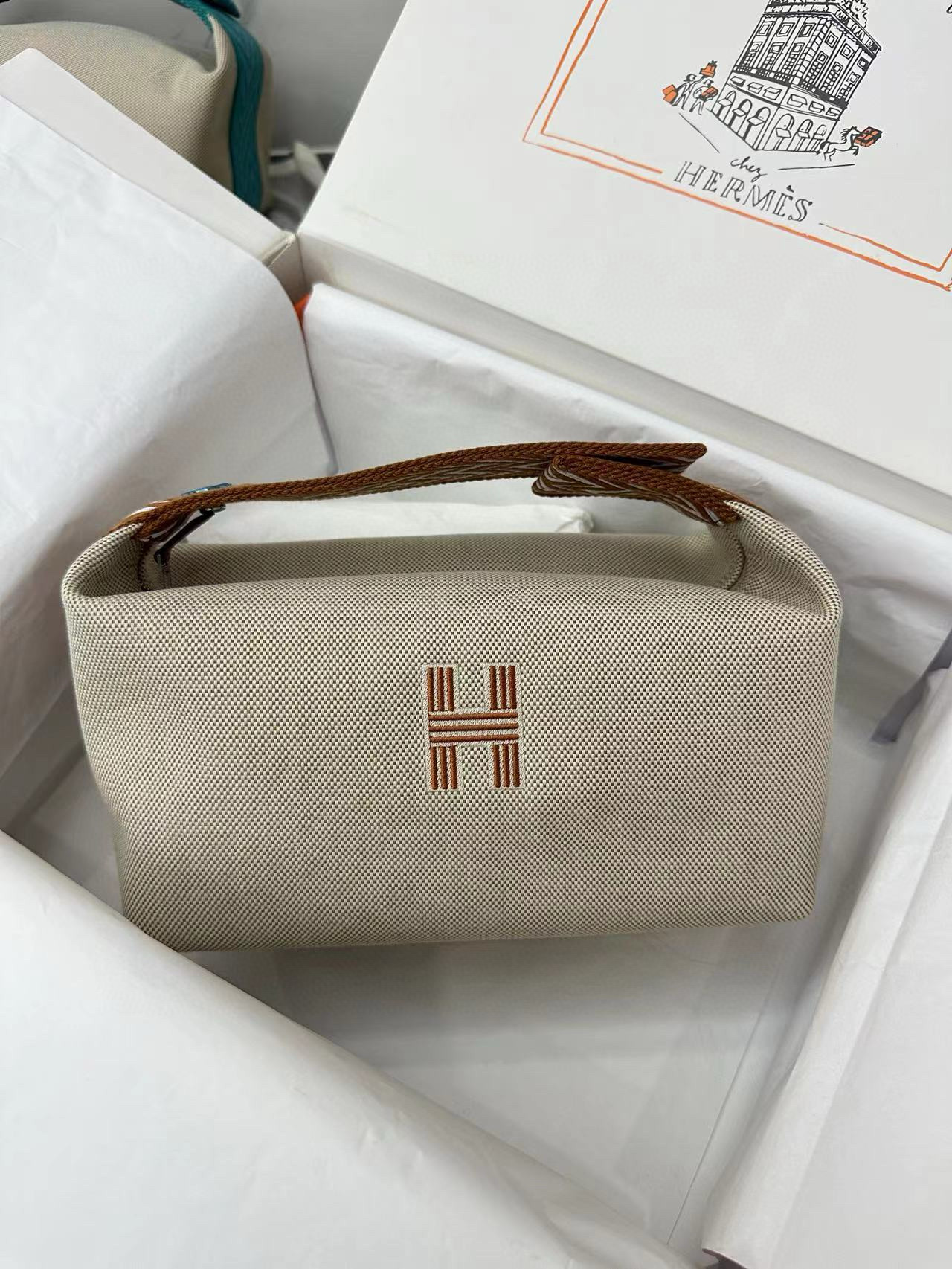 에르메스 브리드 어 브랙 파우치가방