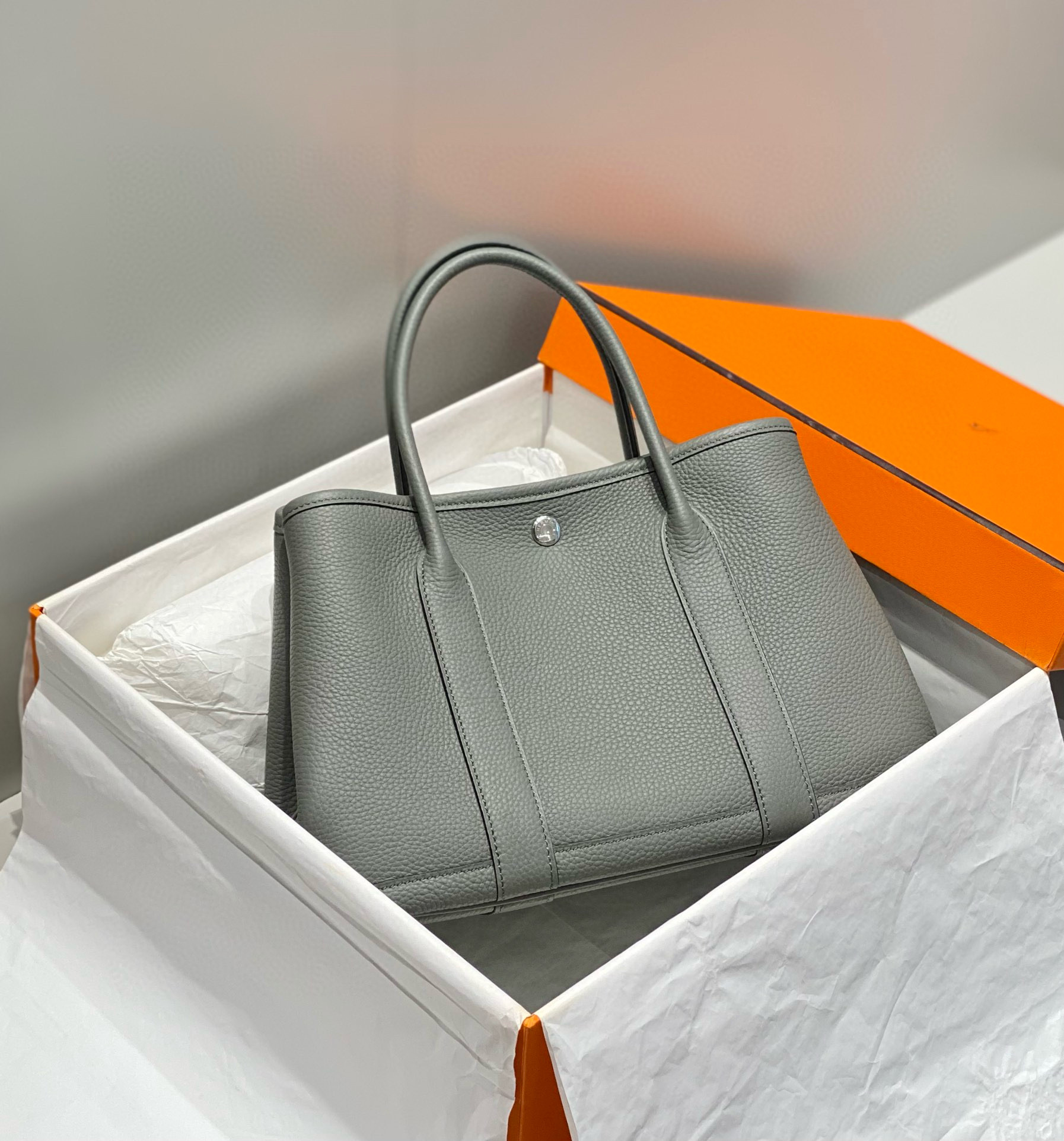 에르메스 가든파티 36cm 토고가죽 여자가방