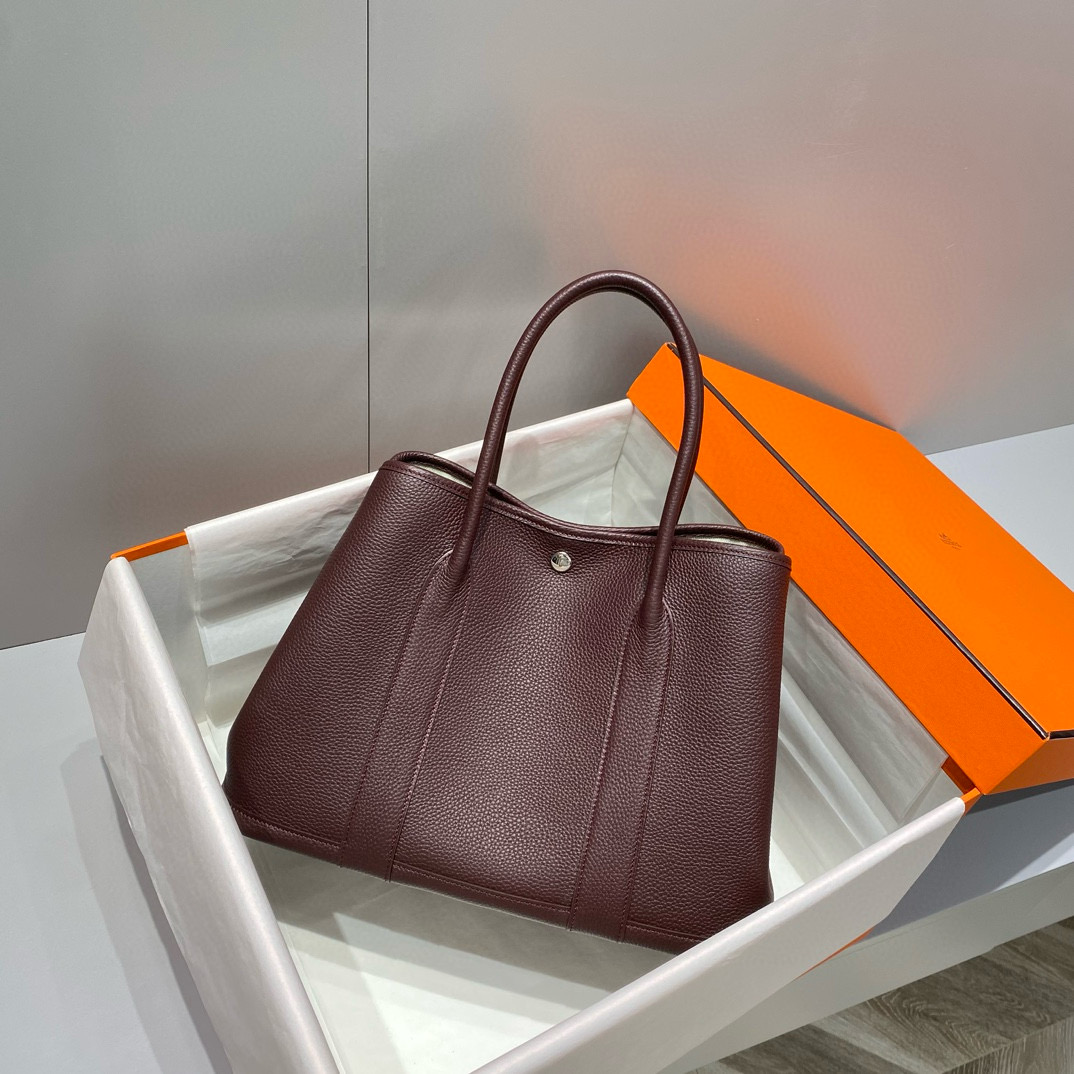 에르메스 가든파티 36cm 토고가죽 여자가방