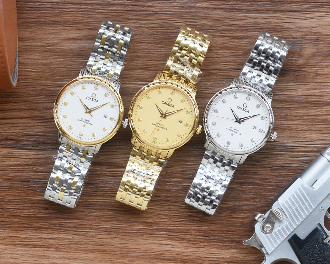 오메가 3컬러 A급 남자시계