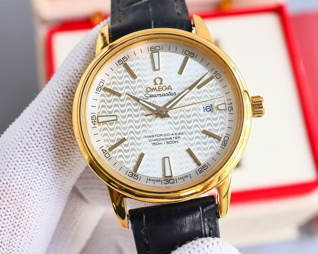 오메가 2컬러 미러급 남자시계