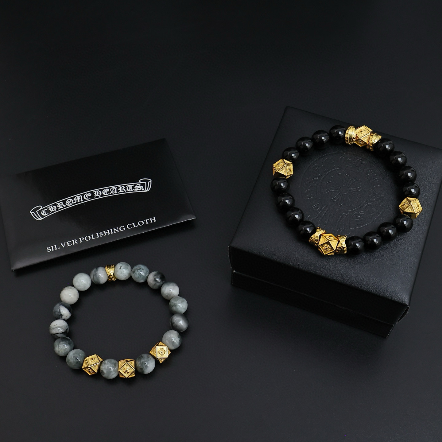 크롬하츠 2컬러 팔찌