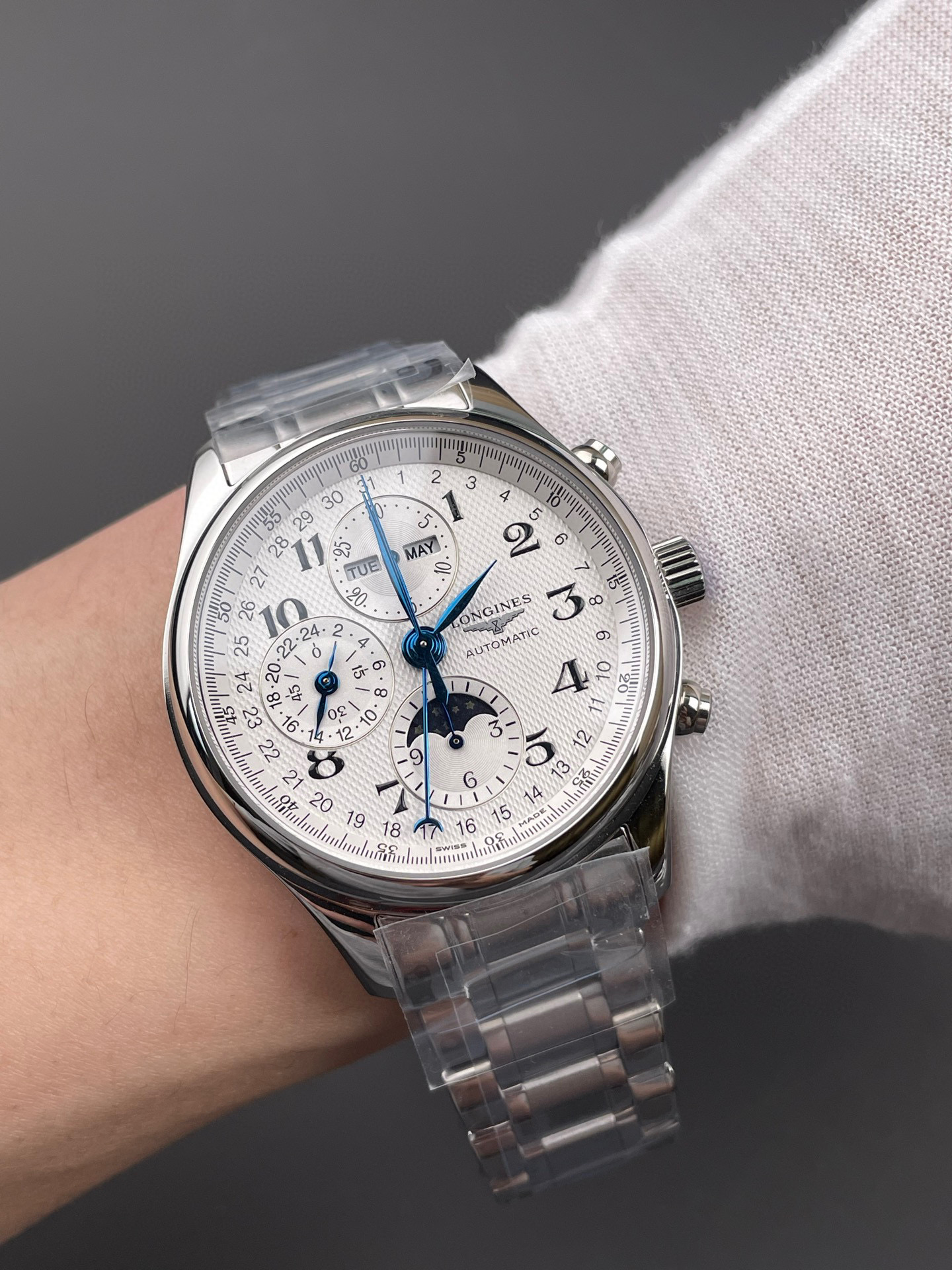 론진 미러급 남자 시계