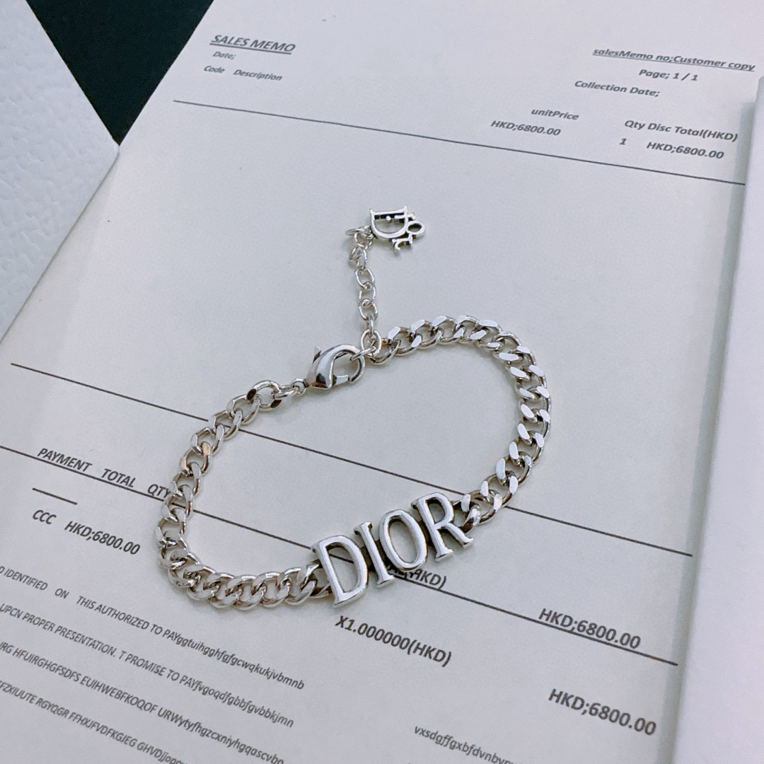 디올 팔찌