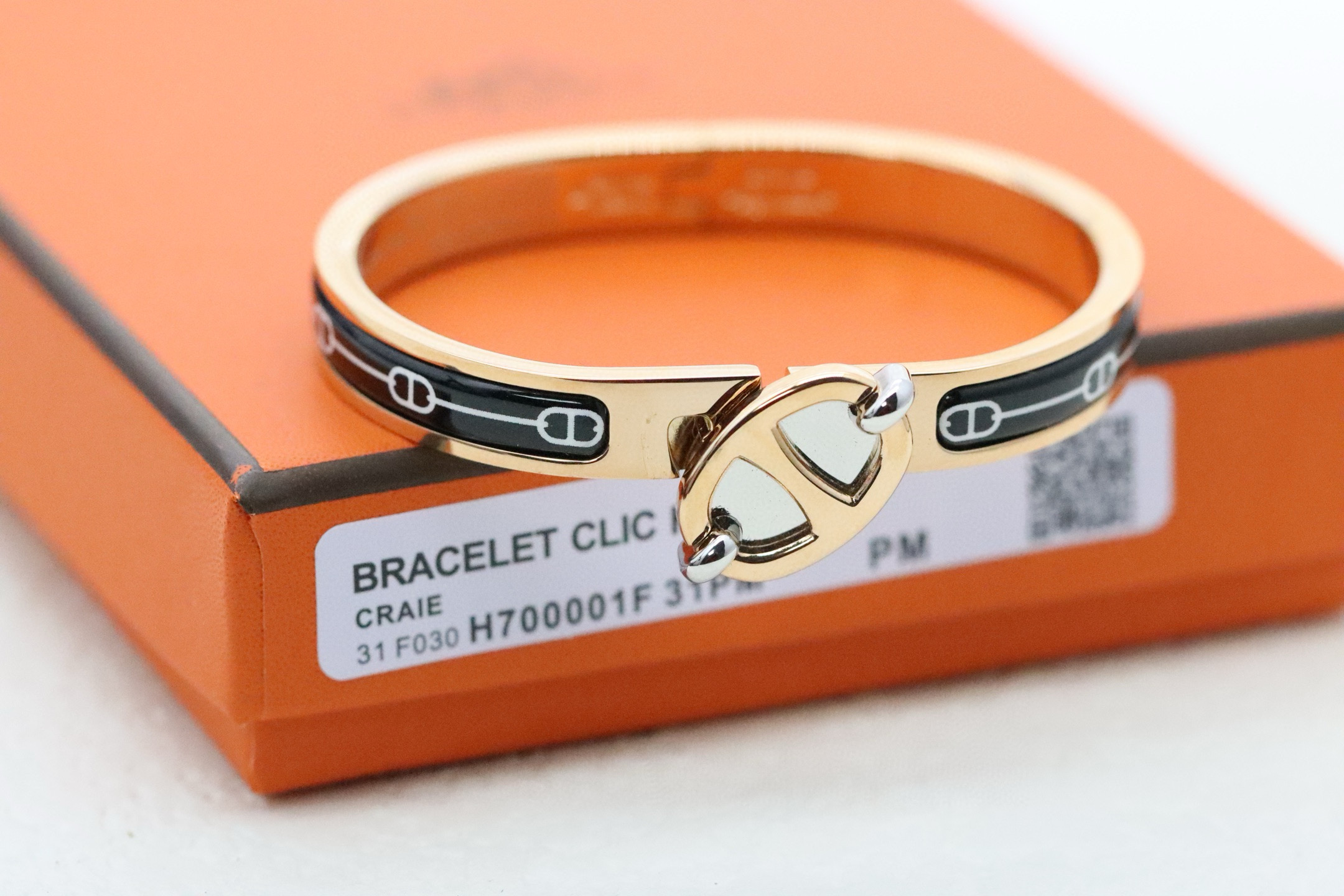 에르메스 팔찌 17사이즈