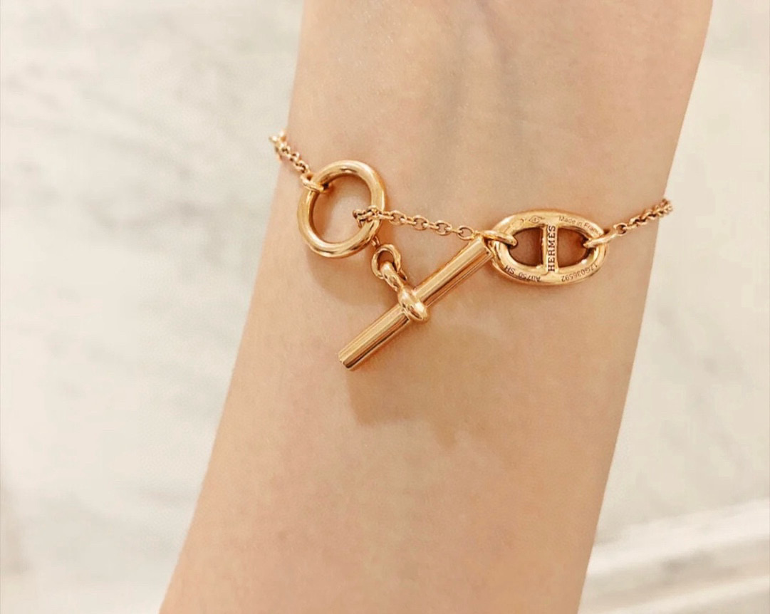 에르메스 팔찌 17사이즈