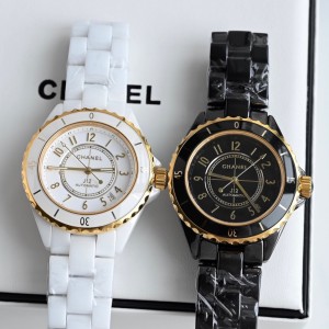 샤넬 2칼라 여자 미러급 시계