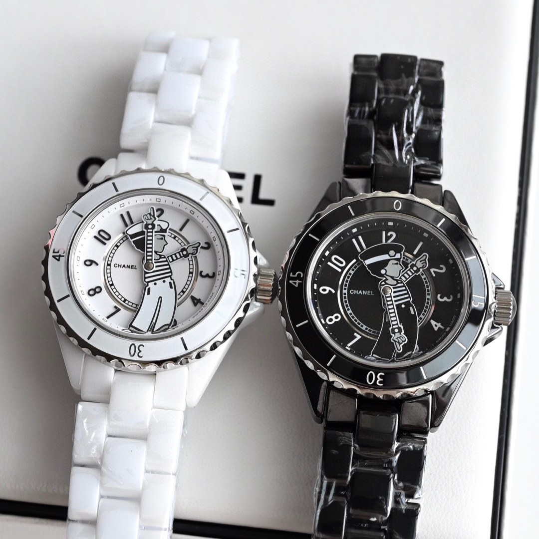 샤넬 2칼라 남여 커플 미러급 시계