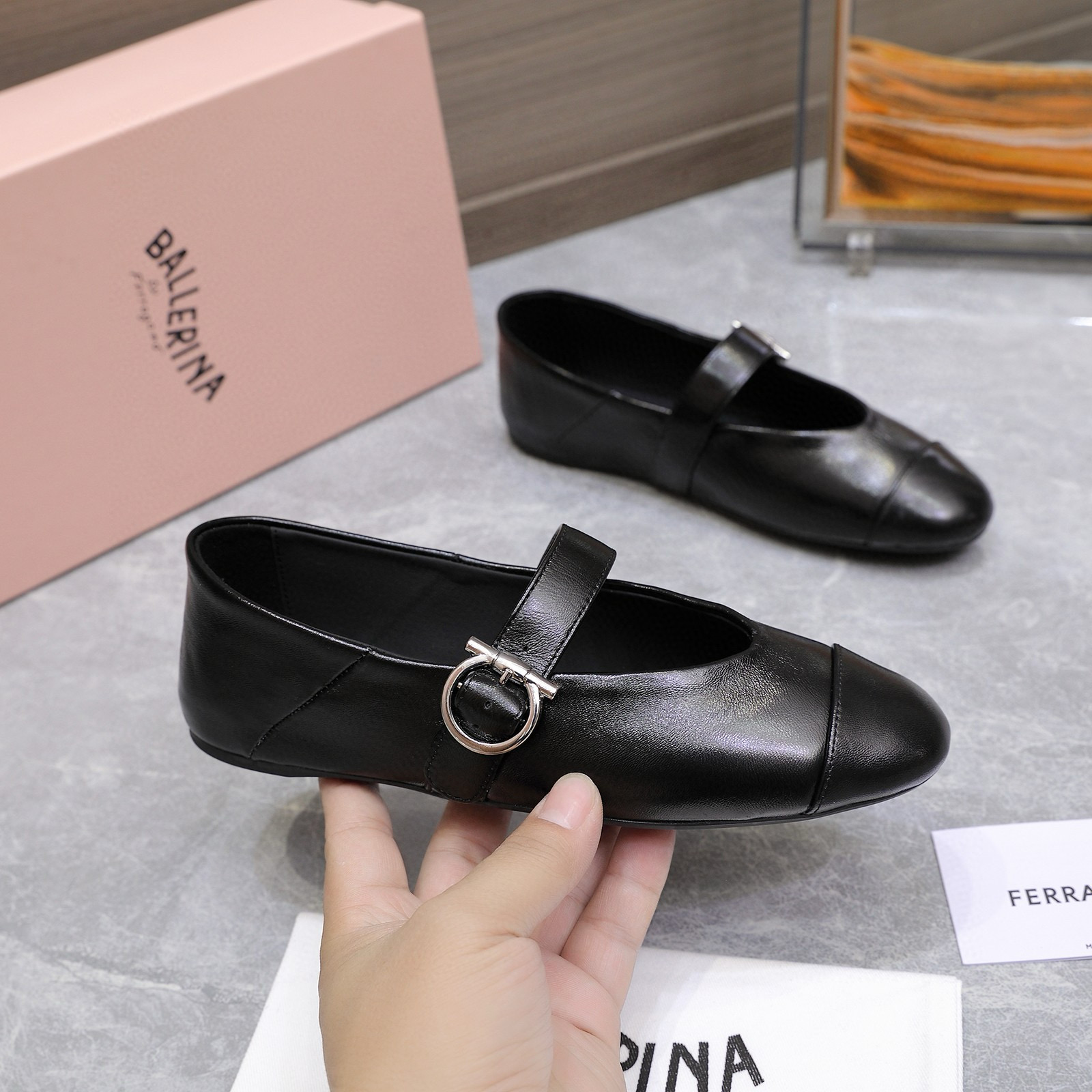 페라가모 3cm 여자 신발 구두