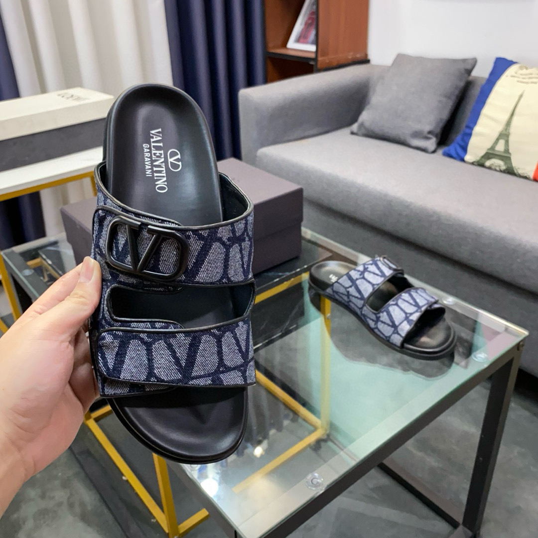 발렌티노 남자 슬리퍼