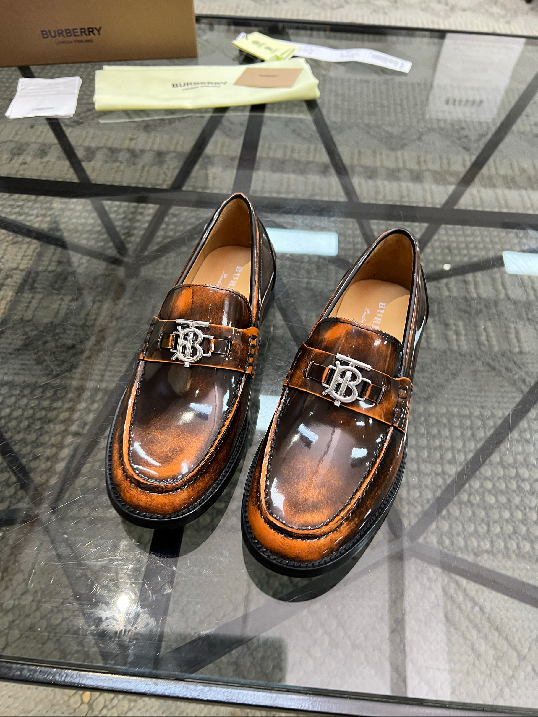 버버리 남자 구두