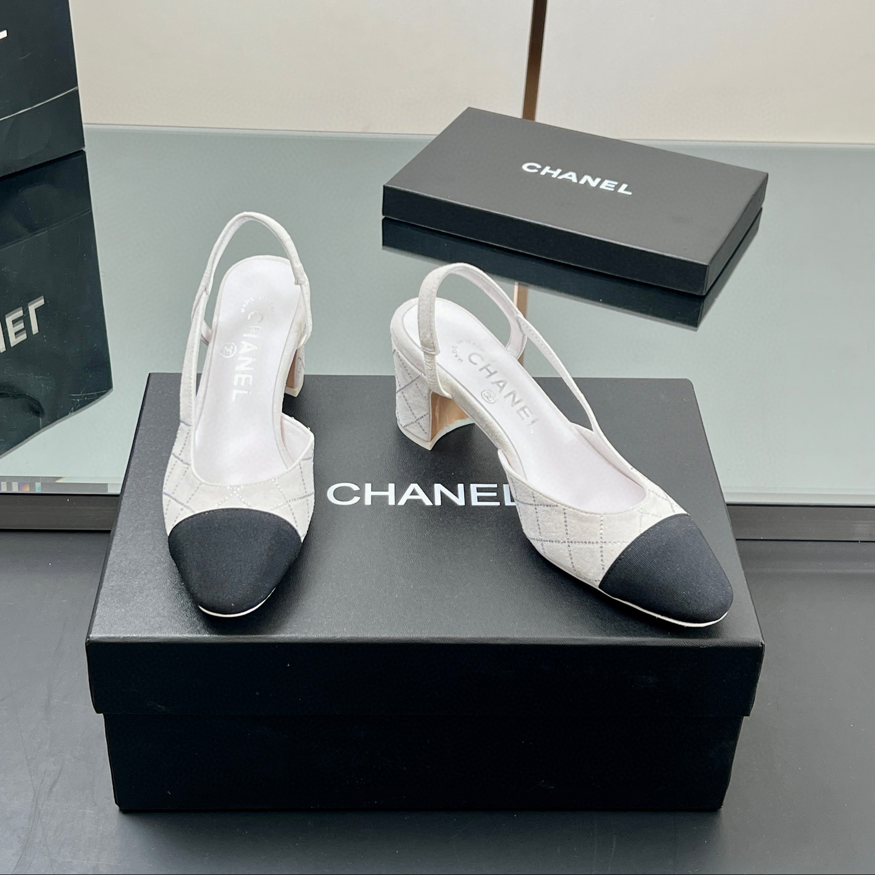 샤넬 2.5cm,6.5cm,9cm 여자 신발 구두