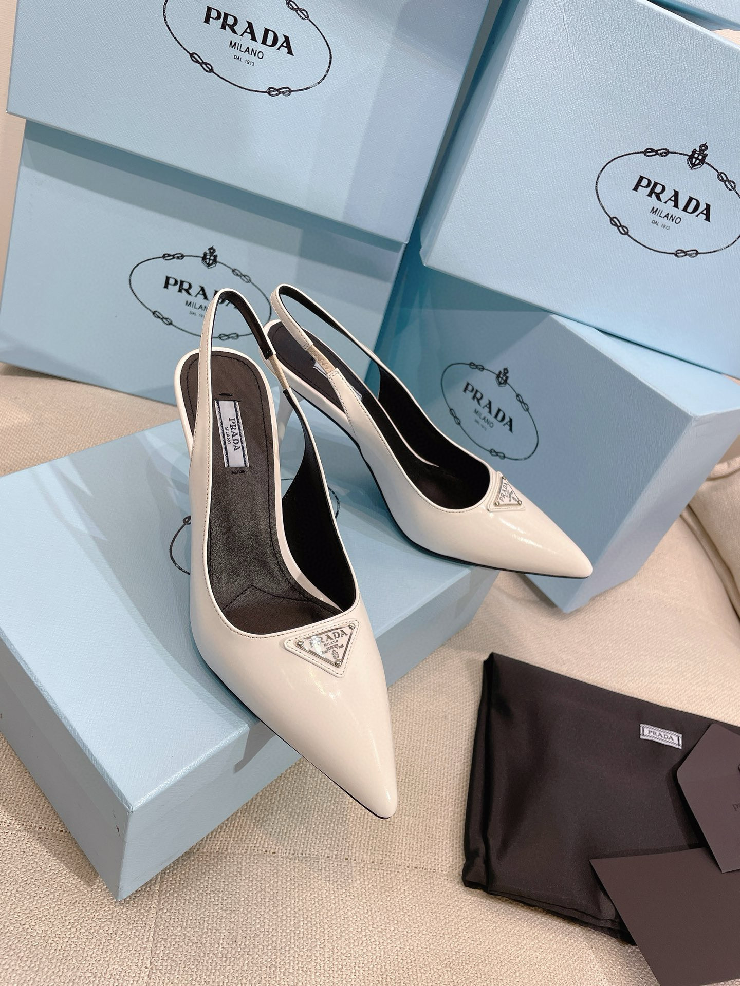 프라다 9~10cm 여자 신발 구두