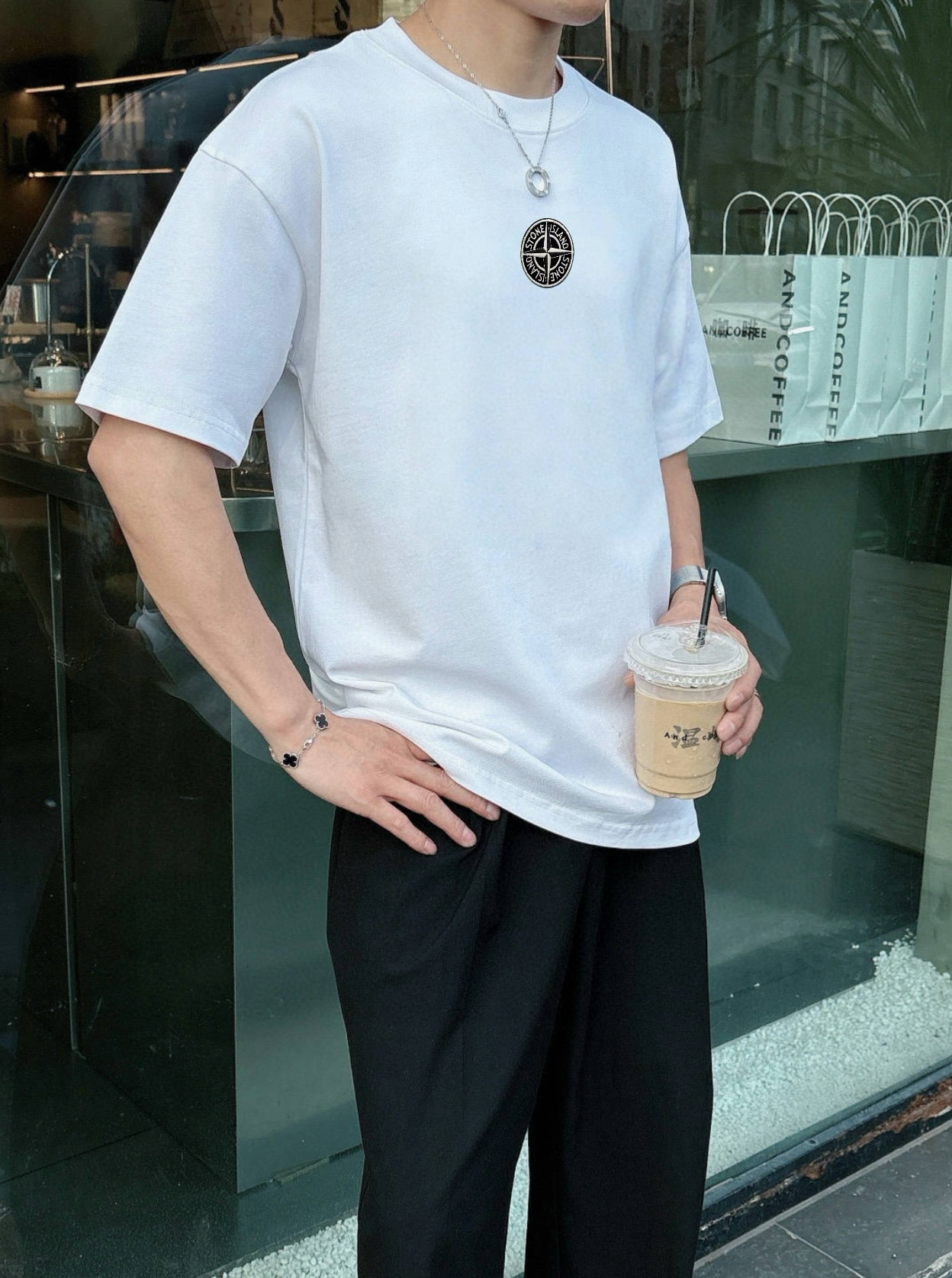 스톤아일랜드 반팔티