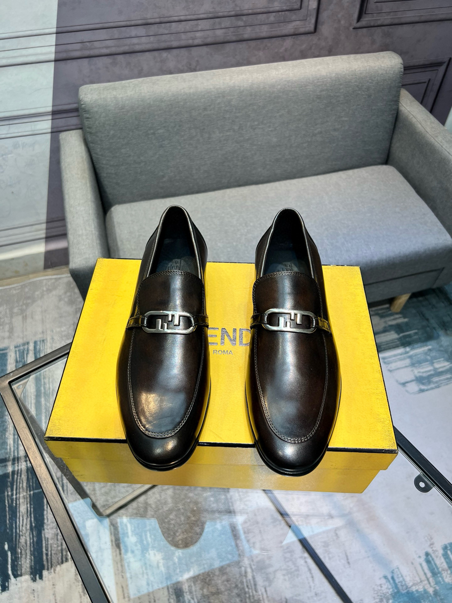 펜디 남자 구두