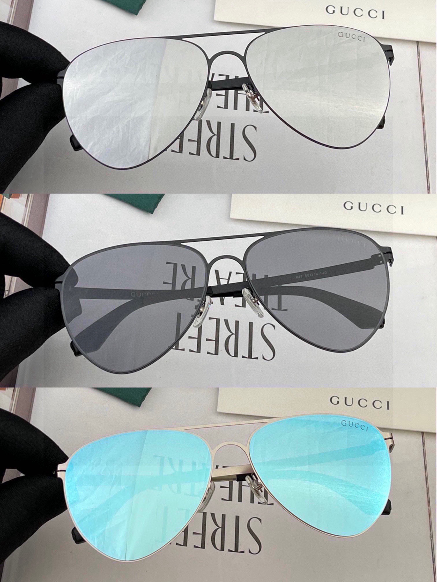 구찌 3컬러 선글라스