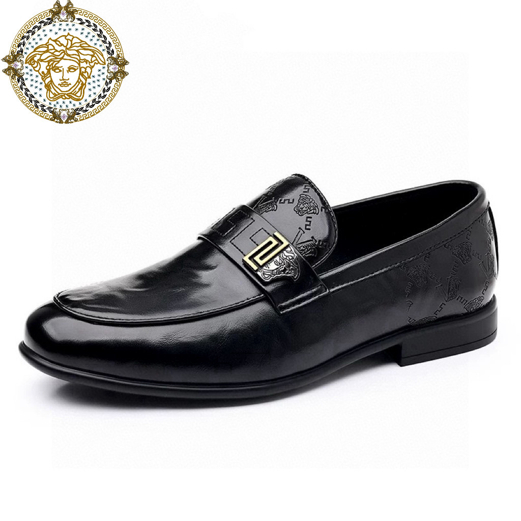 베르사체 2컬러 남자 구두