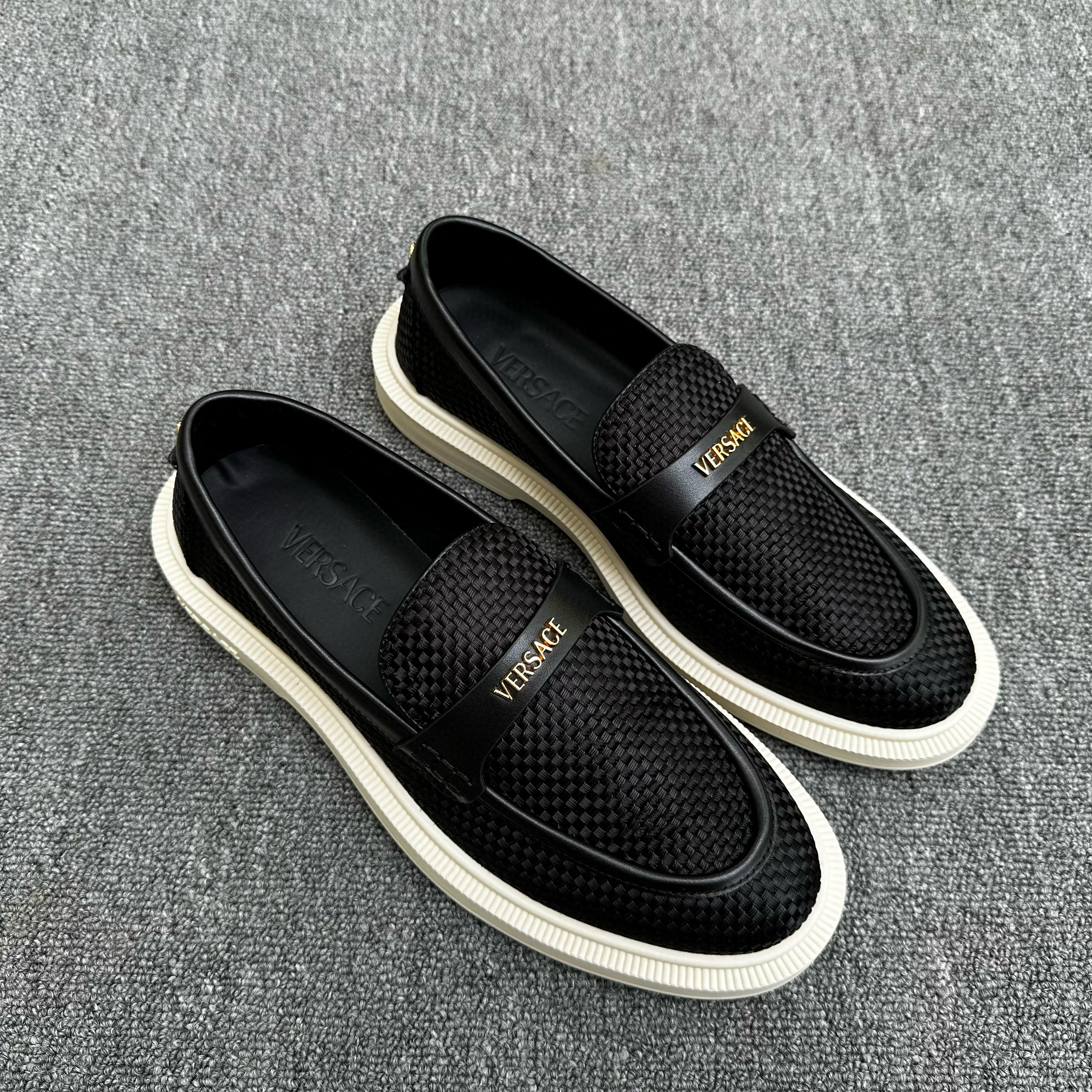 베르사체 남자 스니커즈 신발 운동화