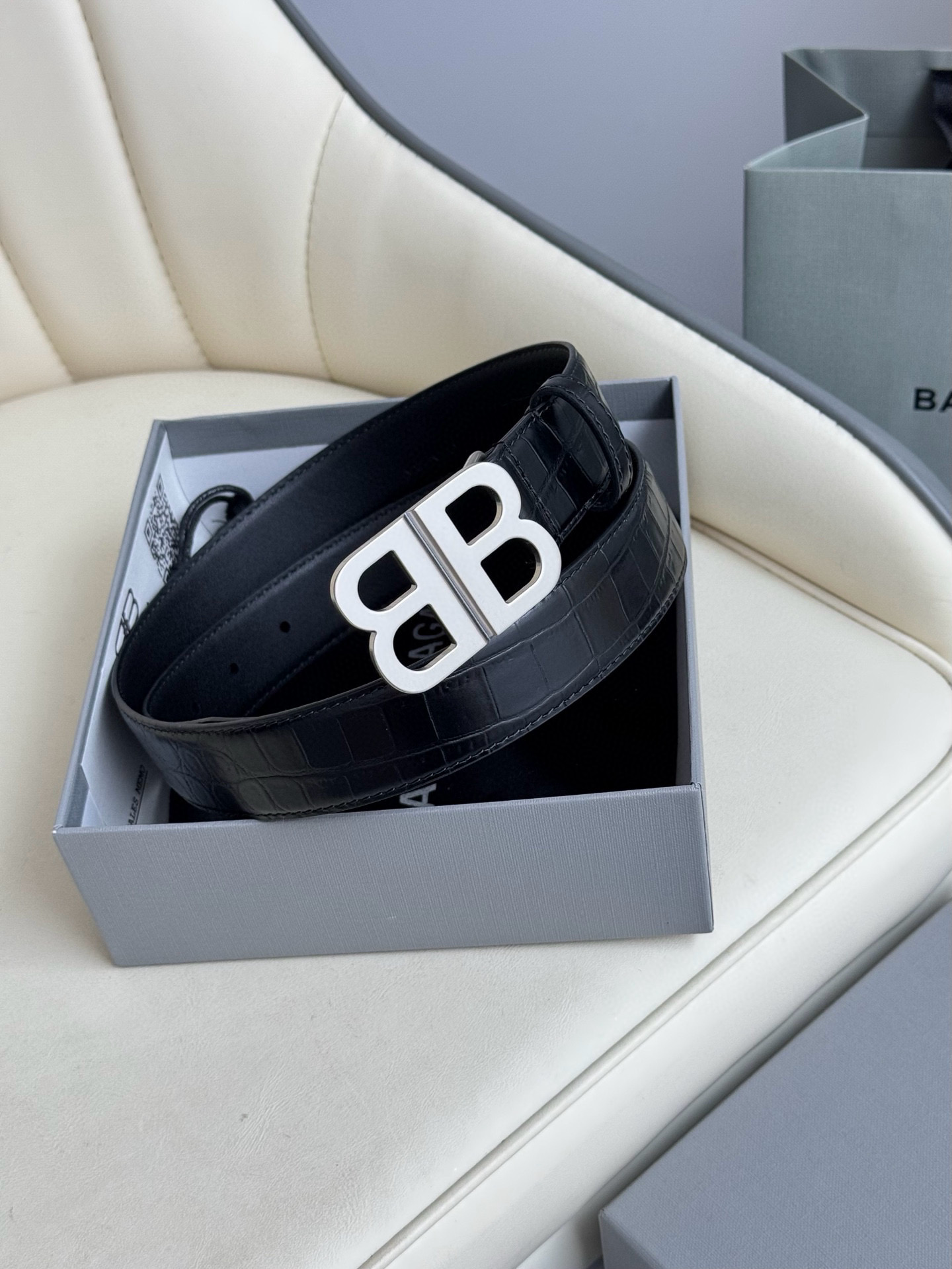 발렌시아가 남자 벨트